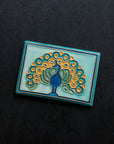 5x7 Peacock Tile