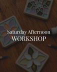 Saturday Tile Glazing Workshop 1-2pm | 11/1/25