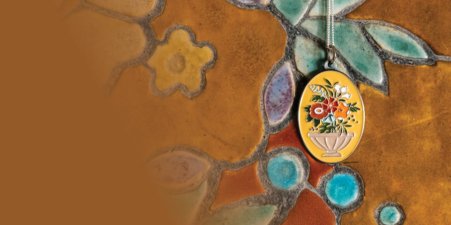 Red Wings Tile – Pewabic Pottery