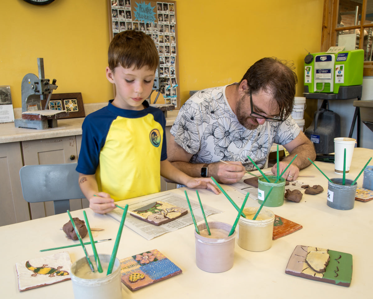2026 Guardian/Child Tile Making Workshop - February 21st