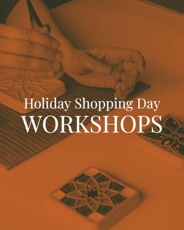 Holiday Shopping Day Workshop 12/2 | 4pm-5pm