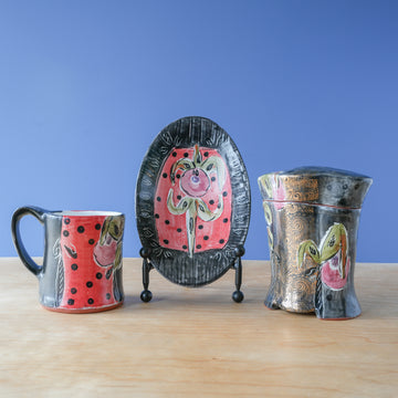 Bacopoulos | Black & Red Collection