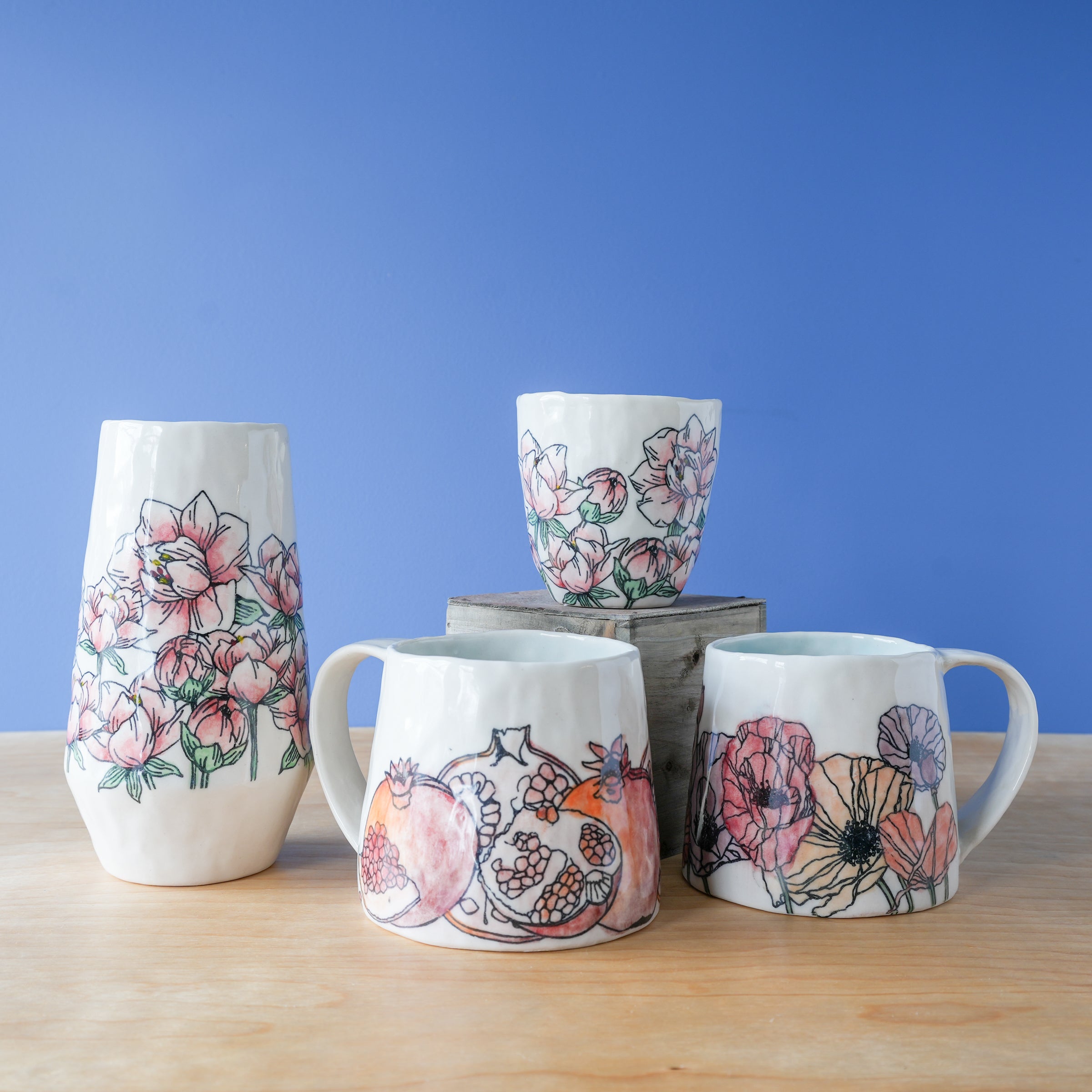 Microcosm Ceramics | Flower Collection