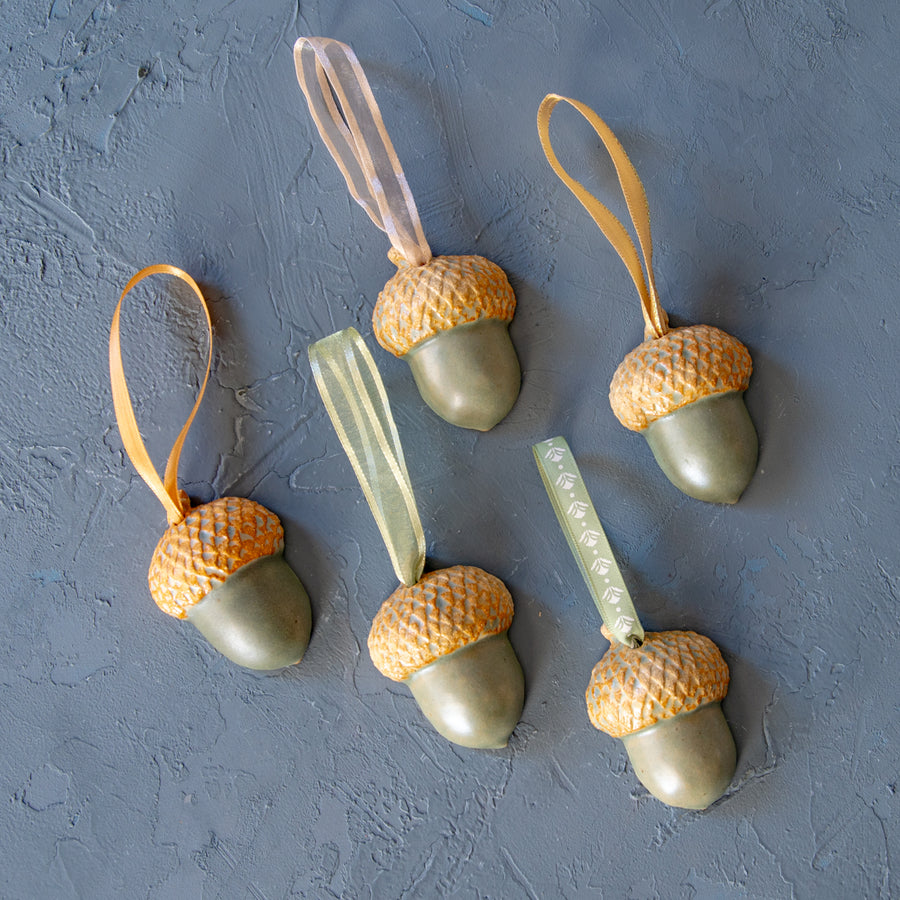 Weaver | Acorn Ornaments