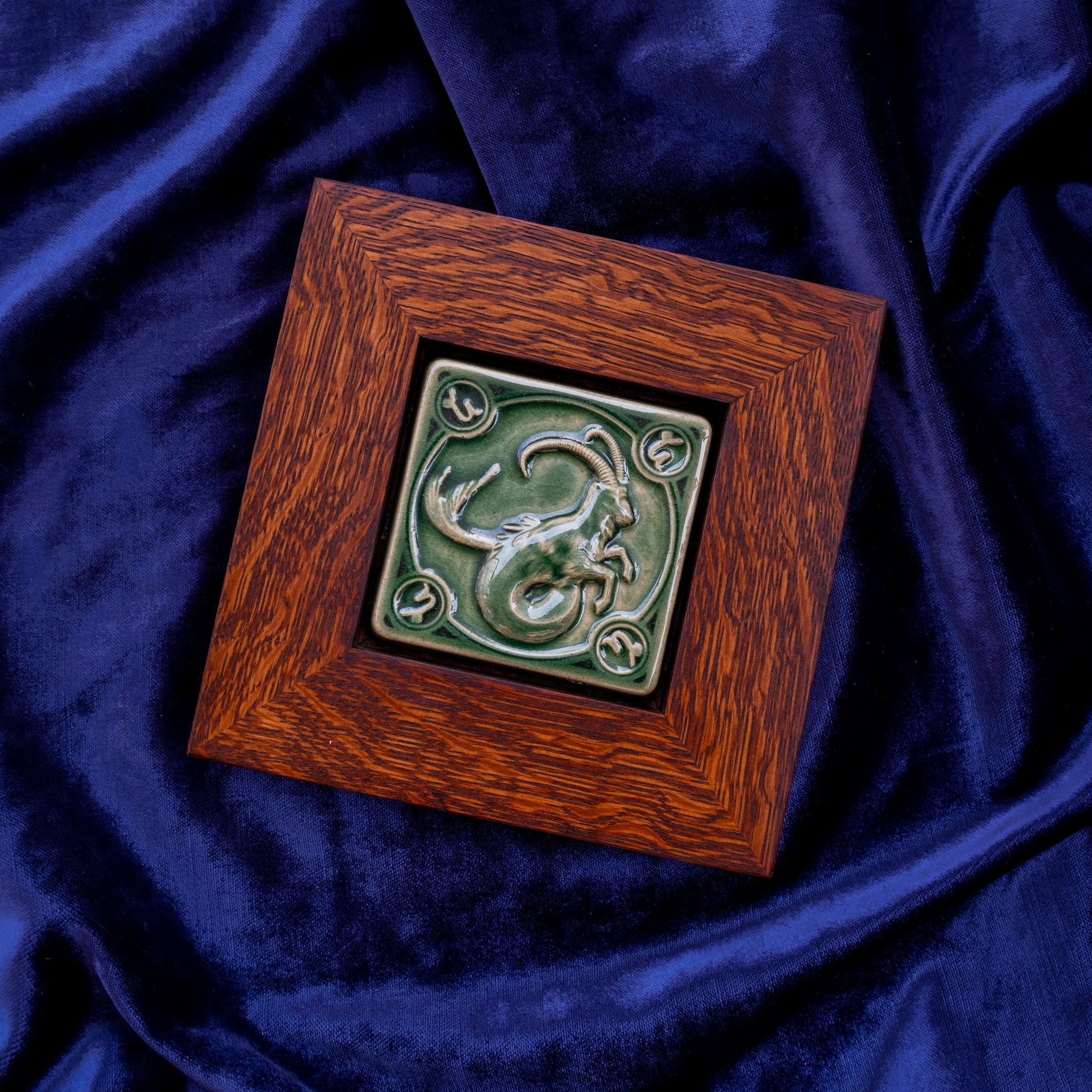 Framed Capricorn | Zodiac Tile