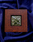Framed Maple Leaf Tile | Kale