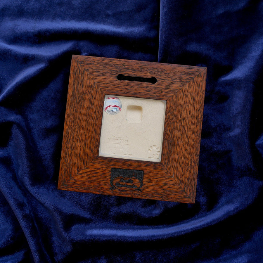 Framed Tigers Old English "D" Tile | Midnight/Natural