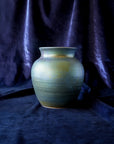 Mezza Vase | Matte Green Iridescent