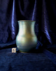 Mezza Vase | Matte Green Iridescent