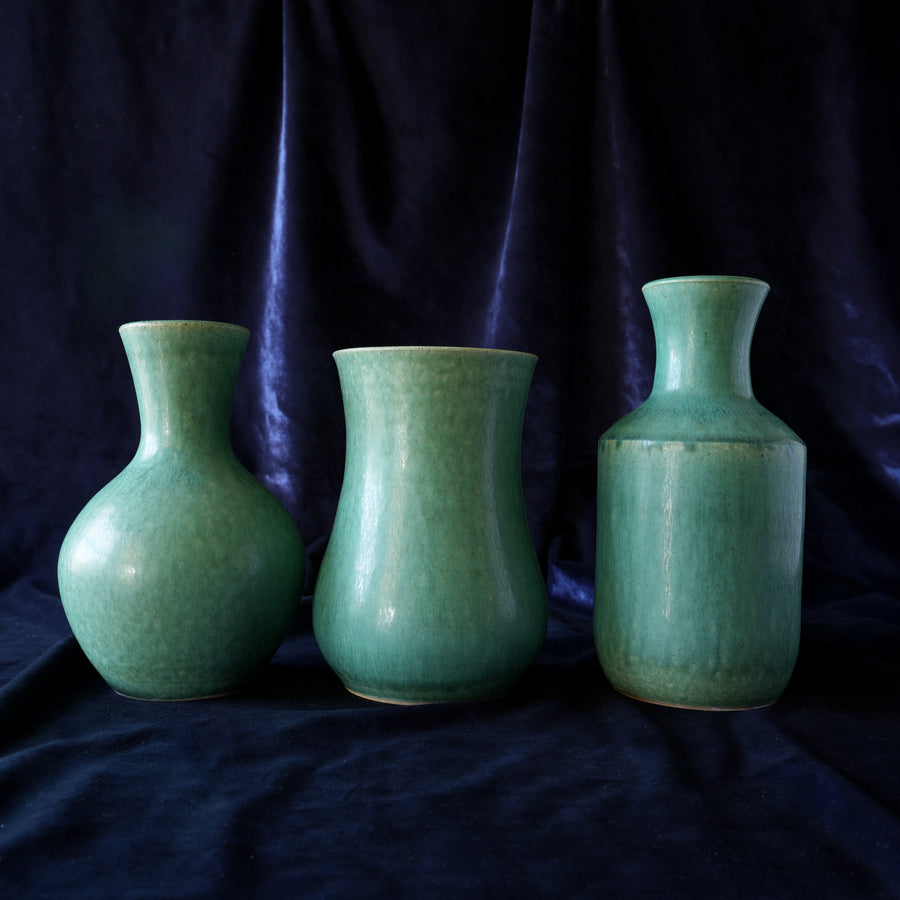Mezza Vases | Pewabic Green