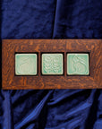 Framed Cat Tiles | Celadon