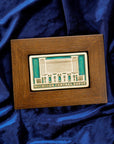 Framed Michigan Central Depot | Two-Tone Viridian
