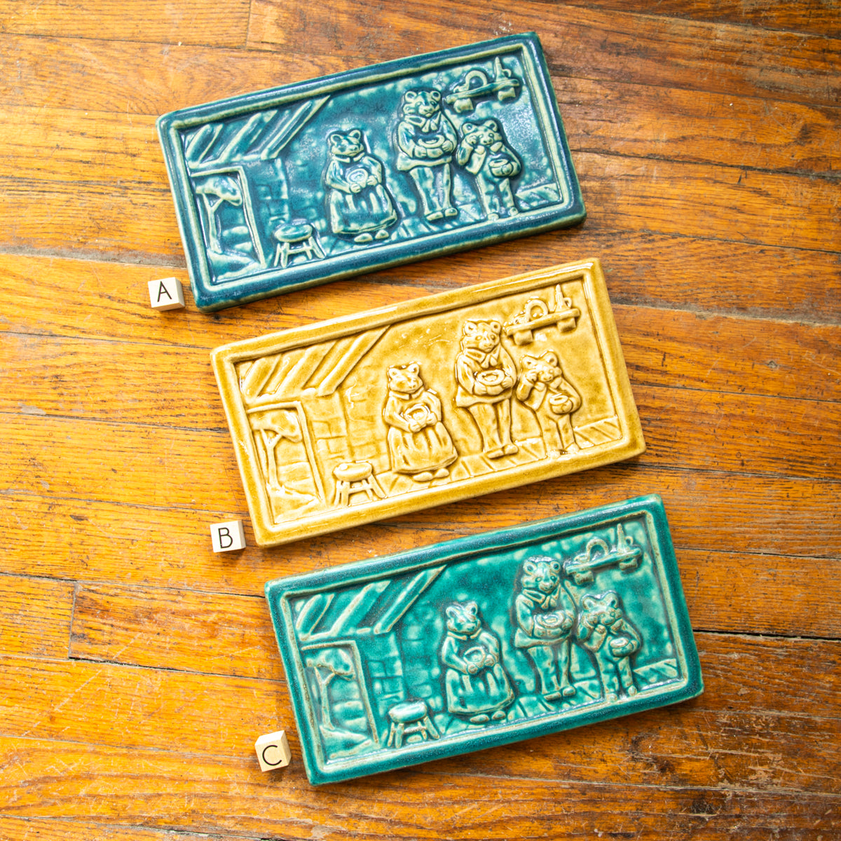 Small Batch Three Bears Tiles