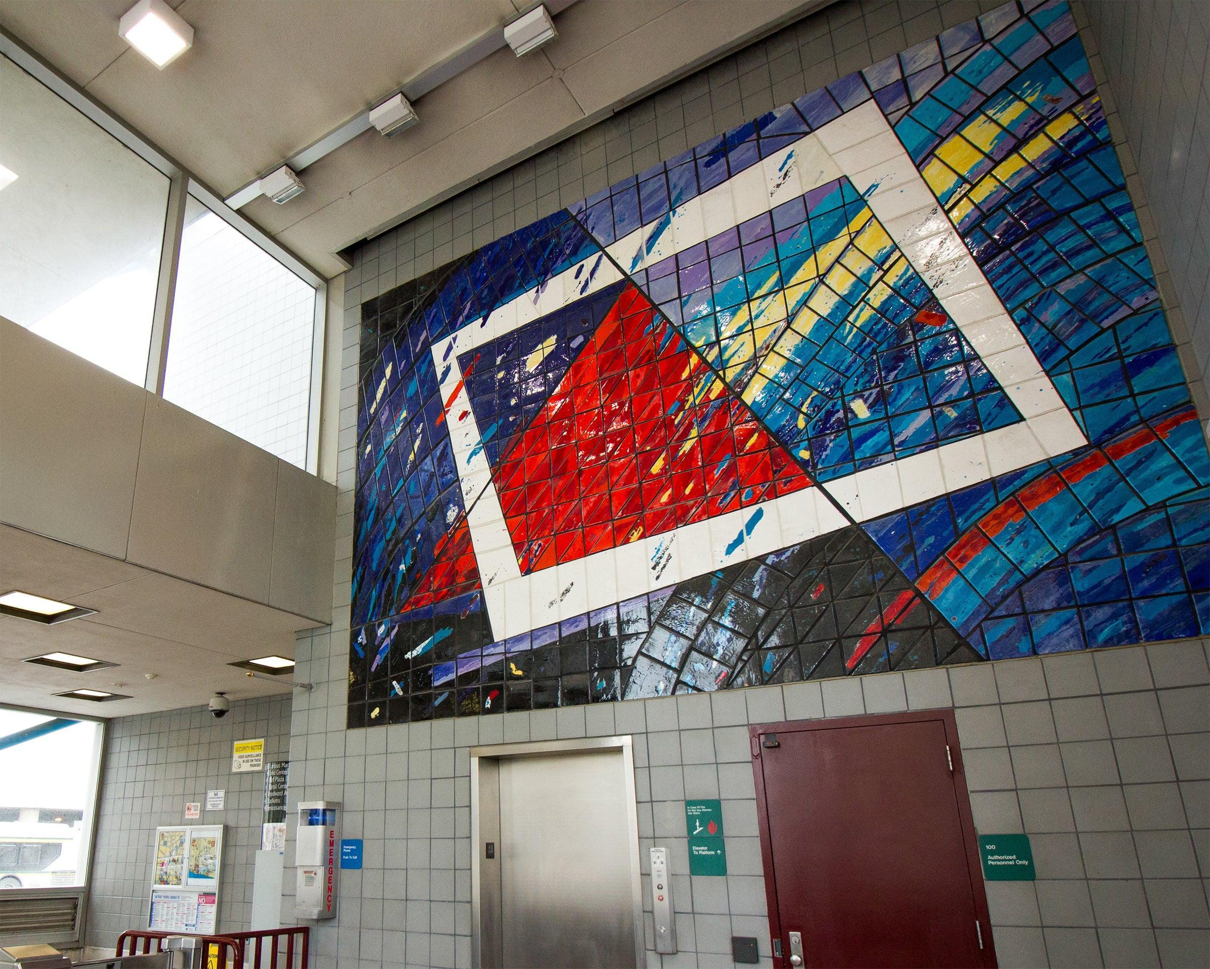 Detroit People Mover: Michigan Avenue Station