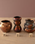 Copper Iridescent Petite Vase