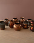 Copper Iridescent Petite Vase