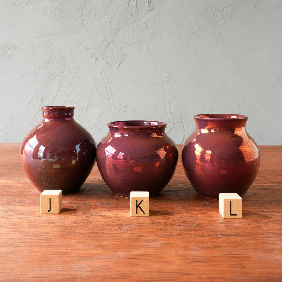 Copper Iridescent Petite Vase