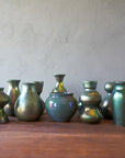 Matte Green Iridescent Petite Vase