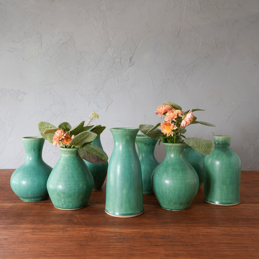 Pewabic Green Petite Vase