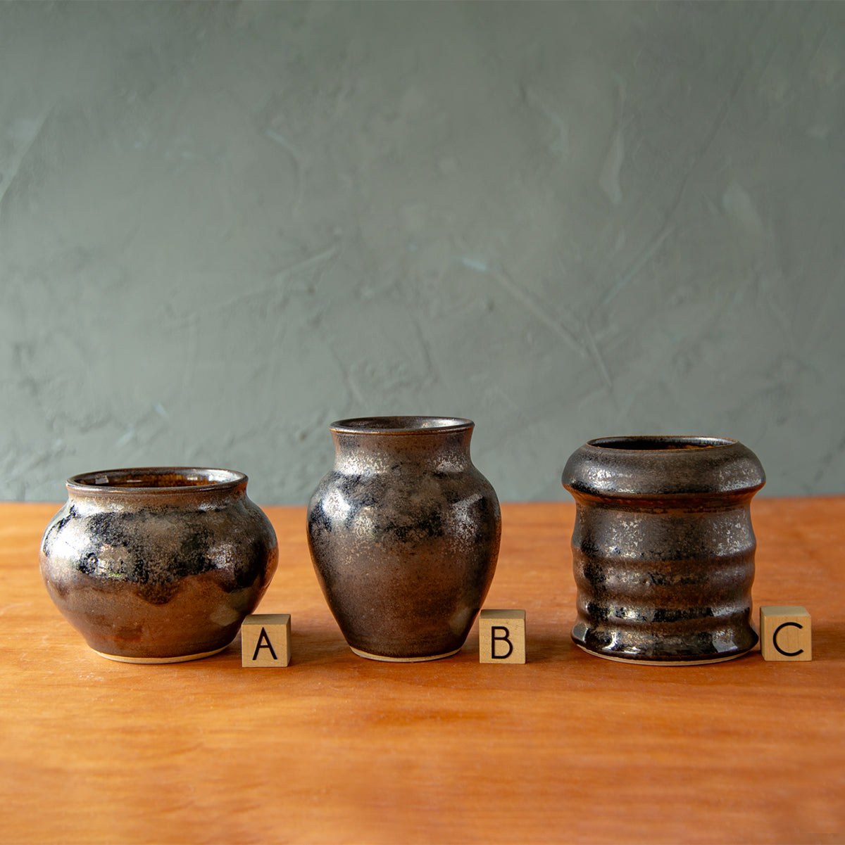 Graphite Petite Vase