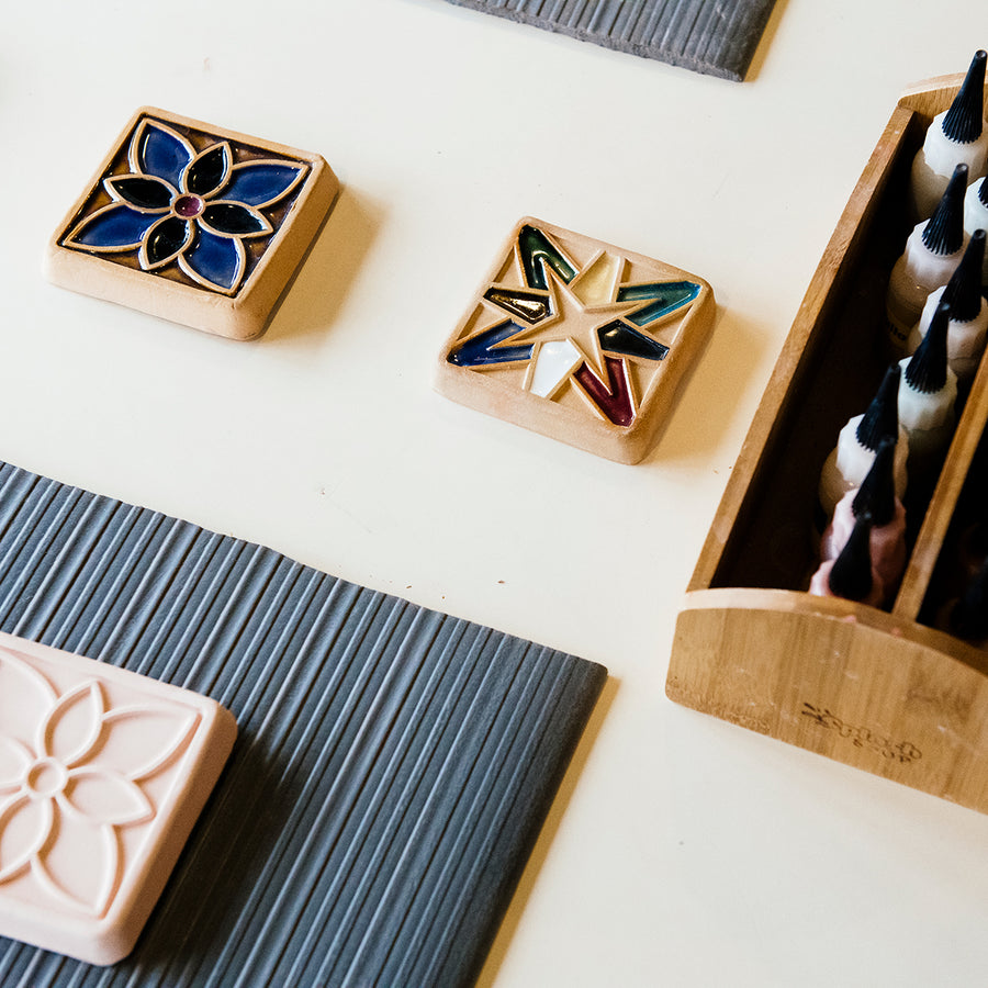 Friday Tile Glazing Workshop | 12/1/2023
