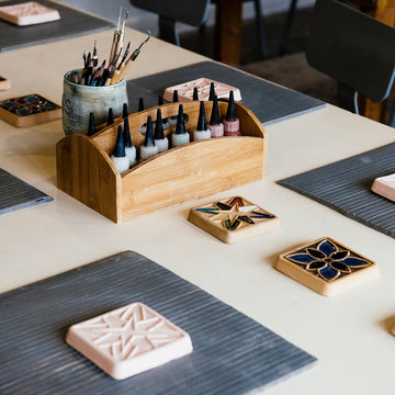 Friday Tile Glazing Workshop | 12/8/2023