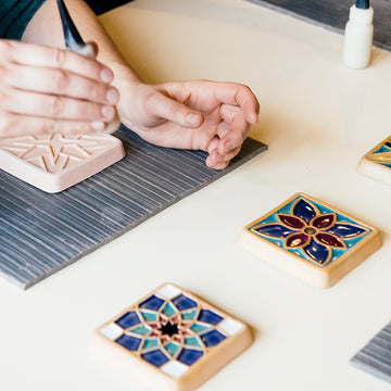 Friday Tile Glazing Workshop | 9/22/2023
