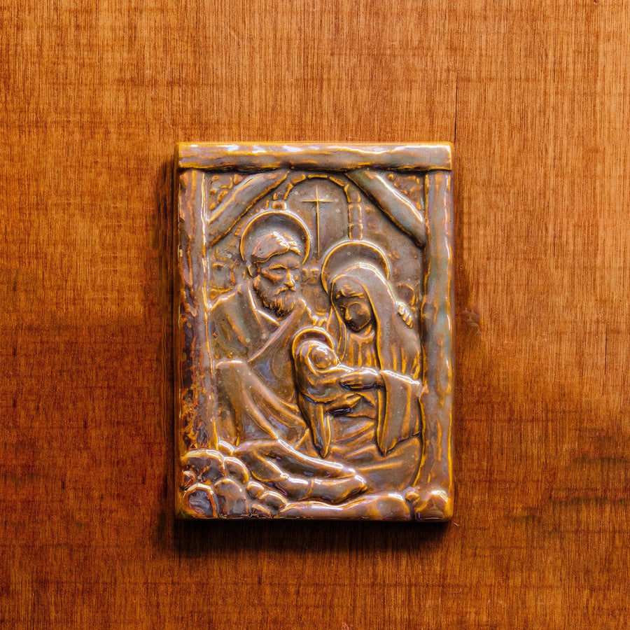 Nativity Tile, Iridescent