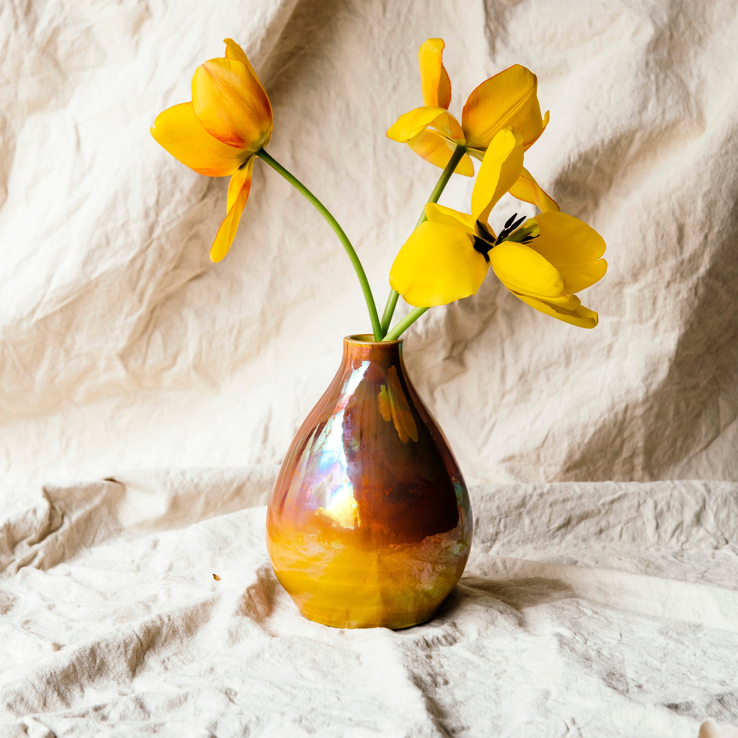 Teardrop Vase | Iridescent