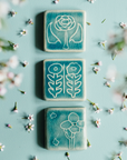 Two Flowers Tile