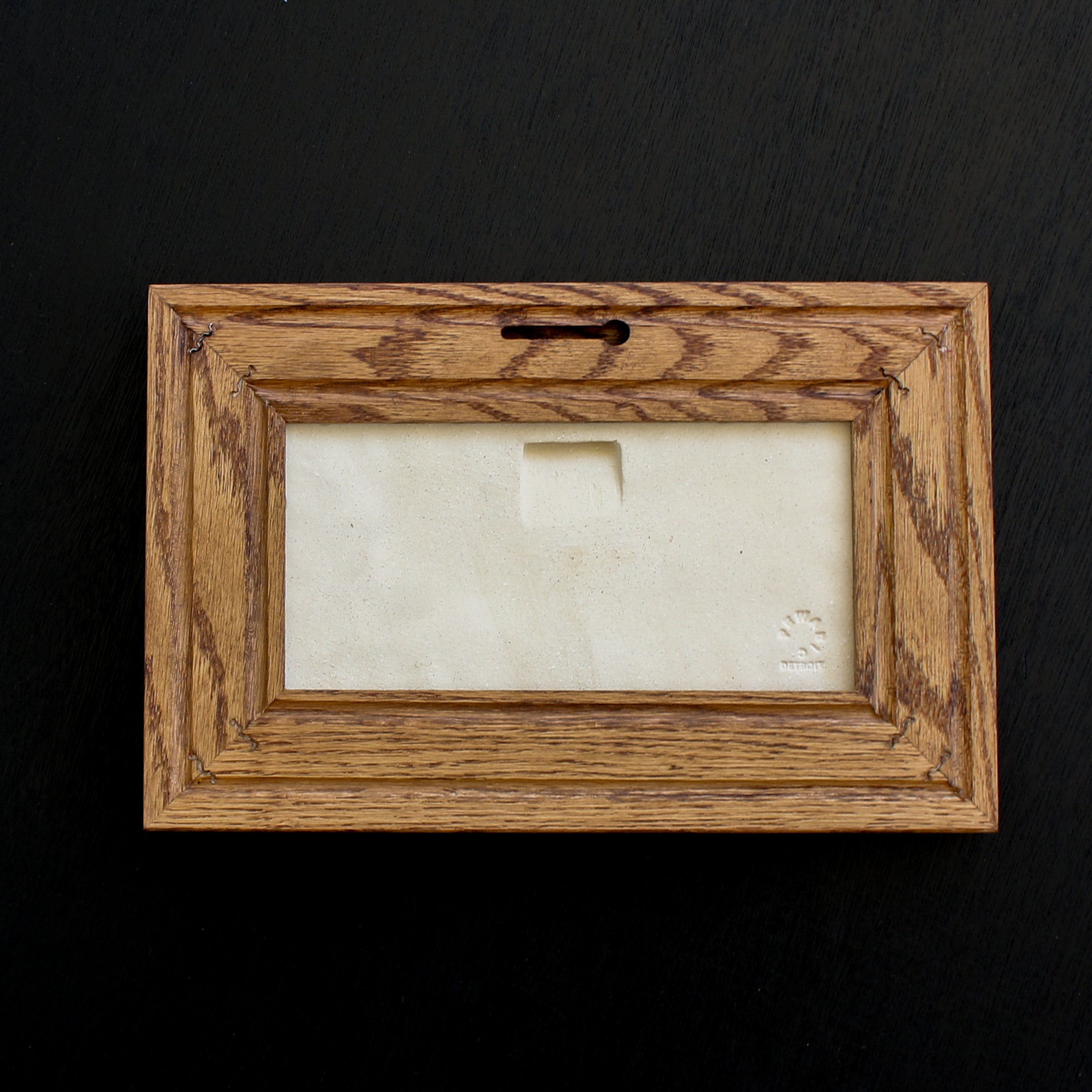 Framed Pheasant Tile | Glacier