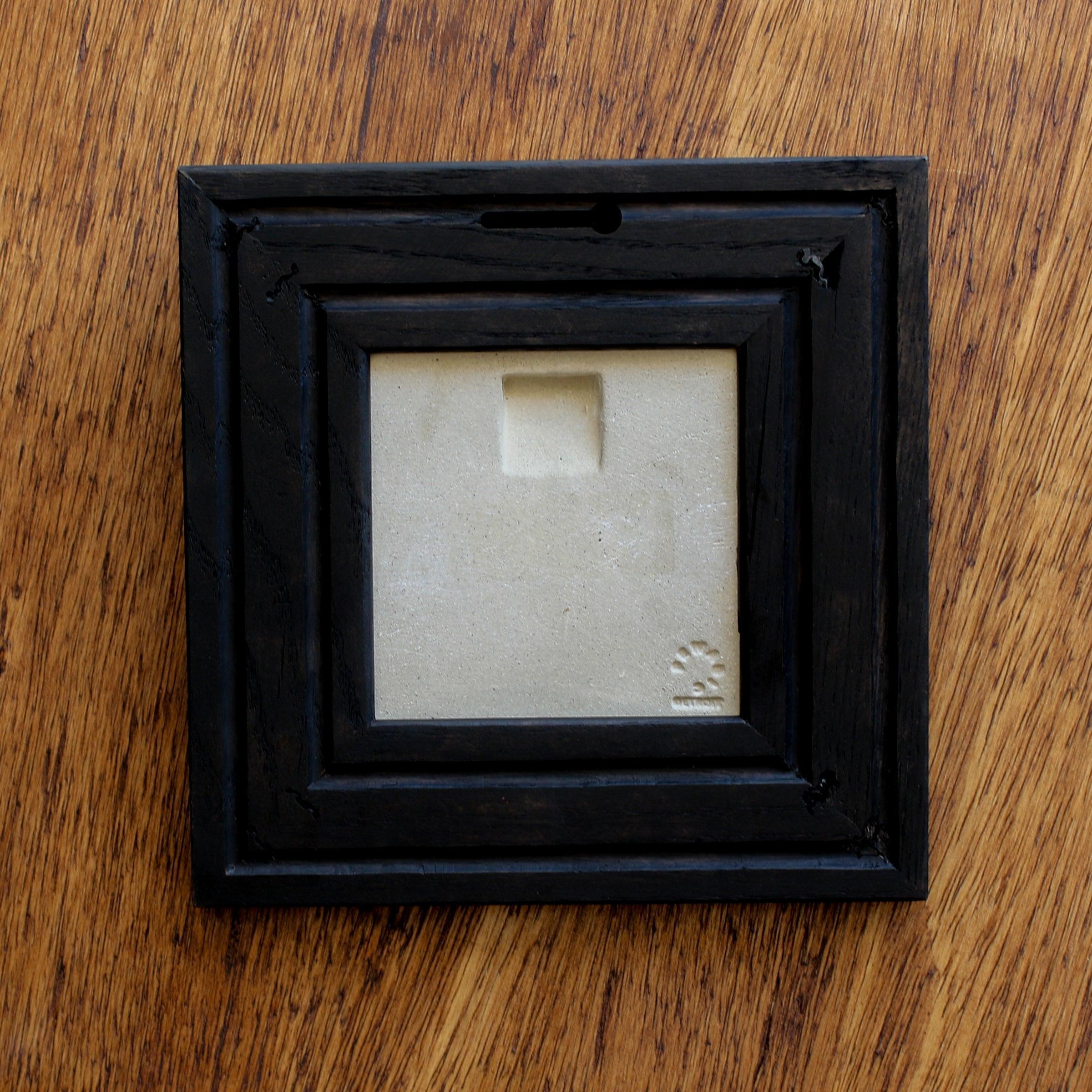 Framed Fox Tile | Honey