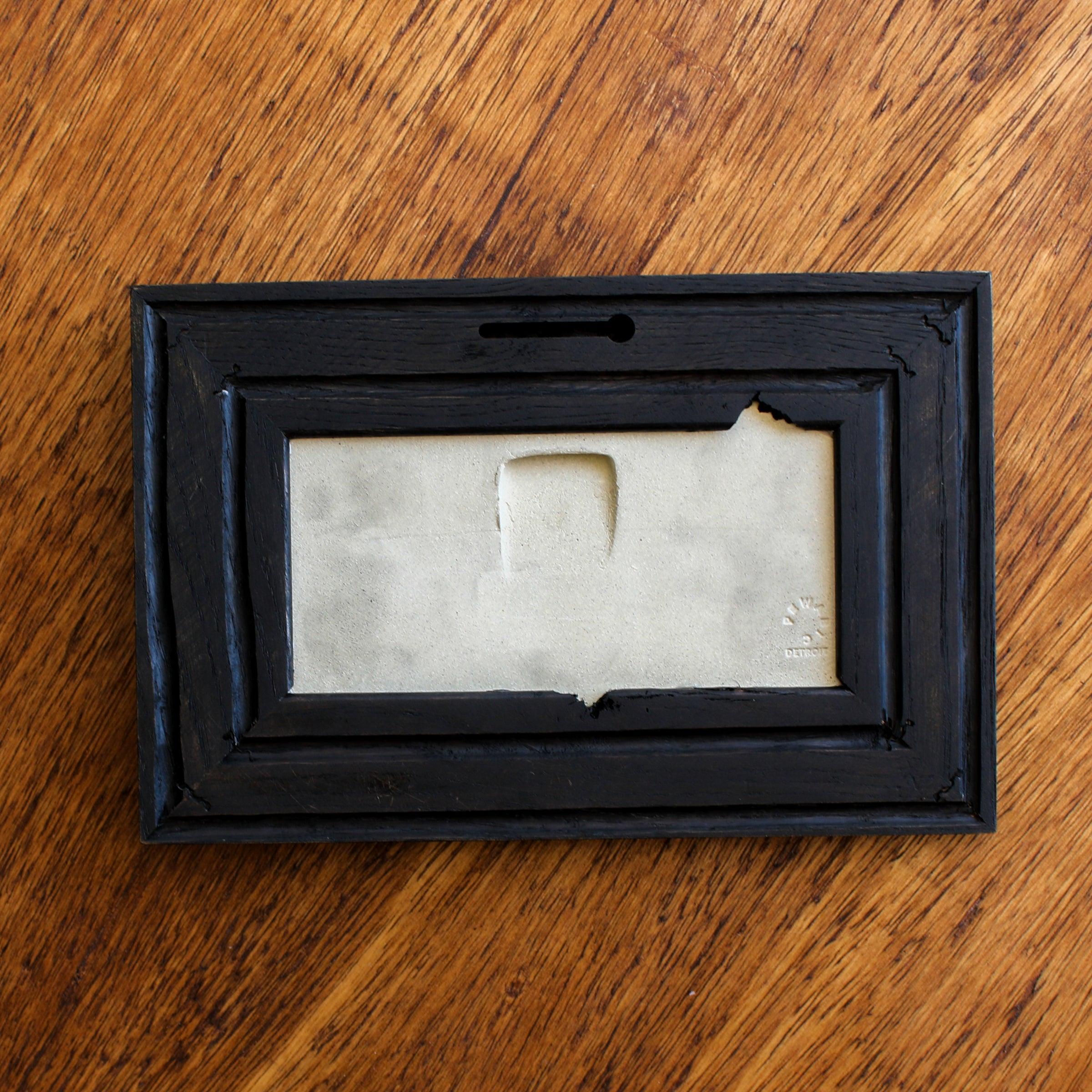 Framed Pheasant Tile | Molasses