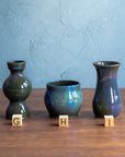 Twilight Iridescent Petite Vases