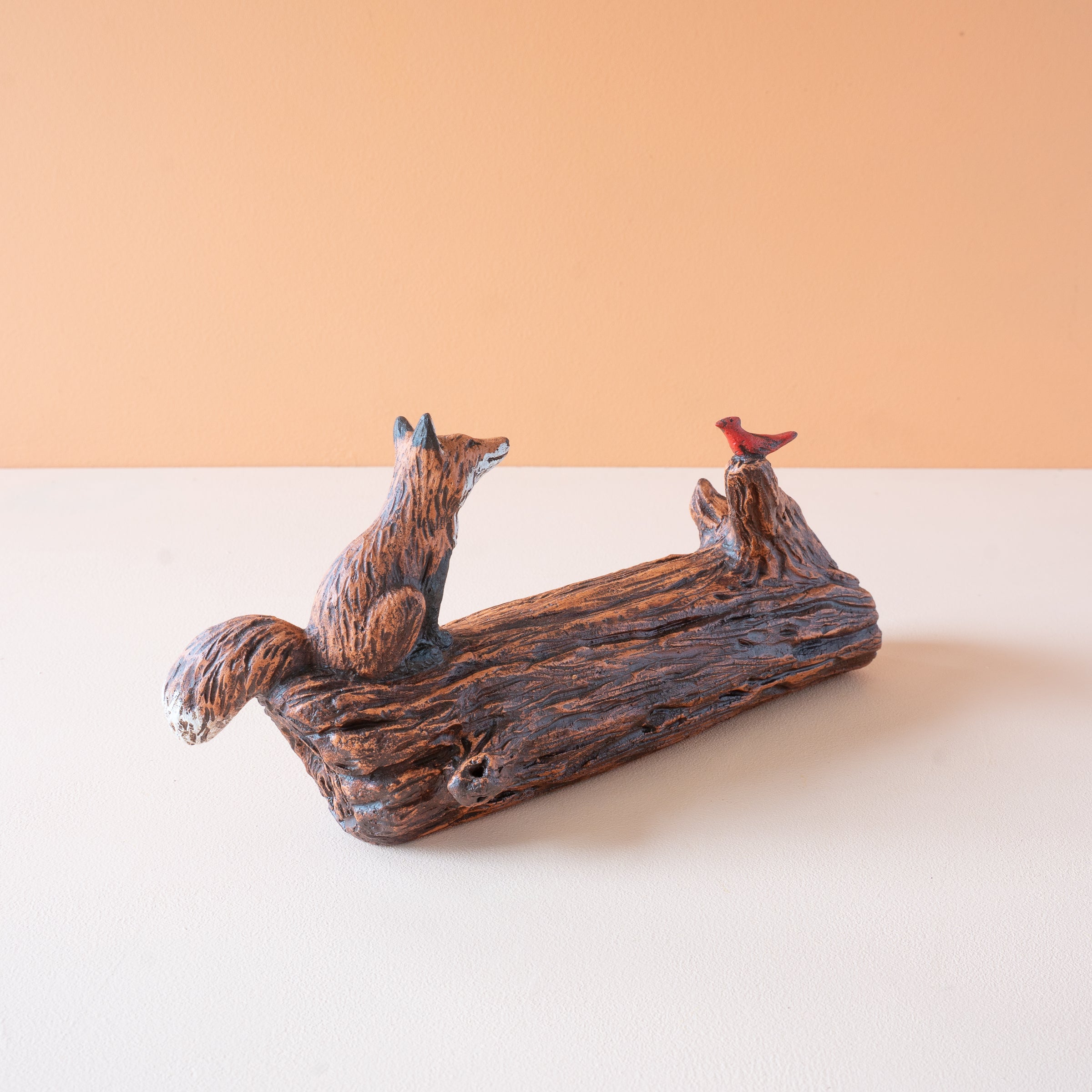Sharkus | Fox & Cardinal Sculpture