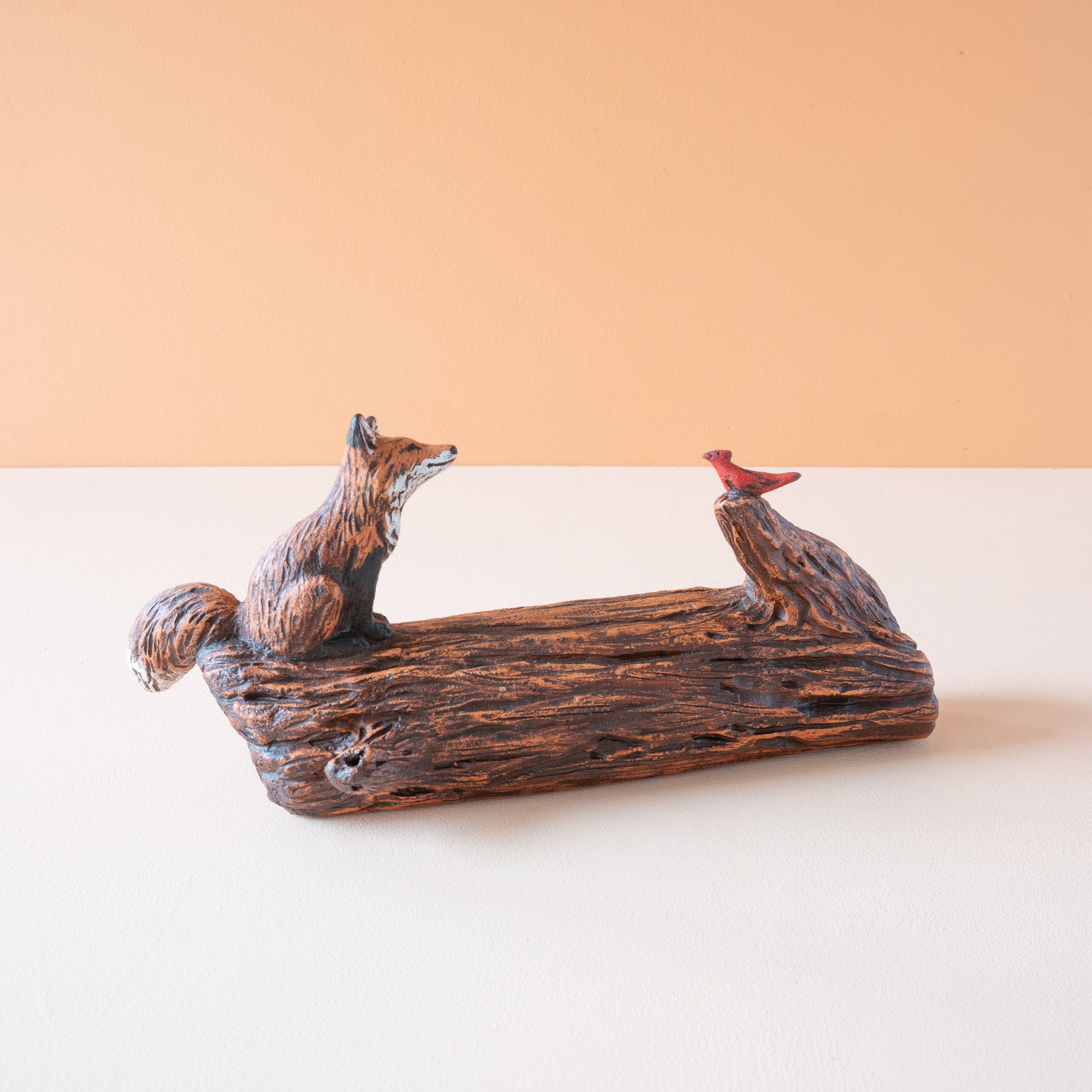Sharkus | Fox & Cardinal Sculpture