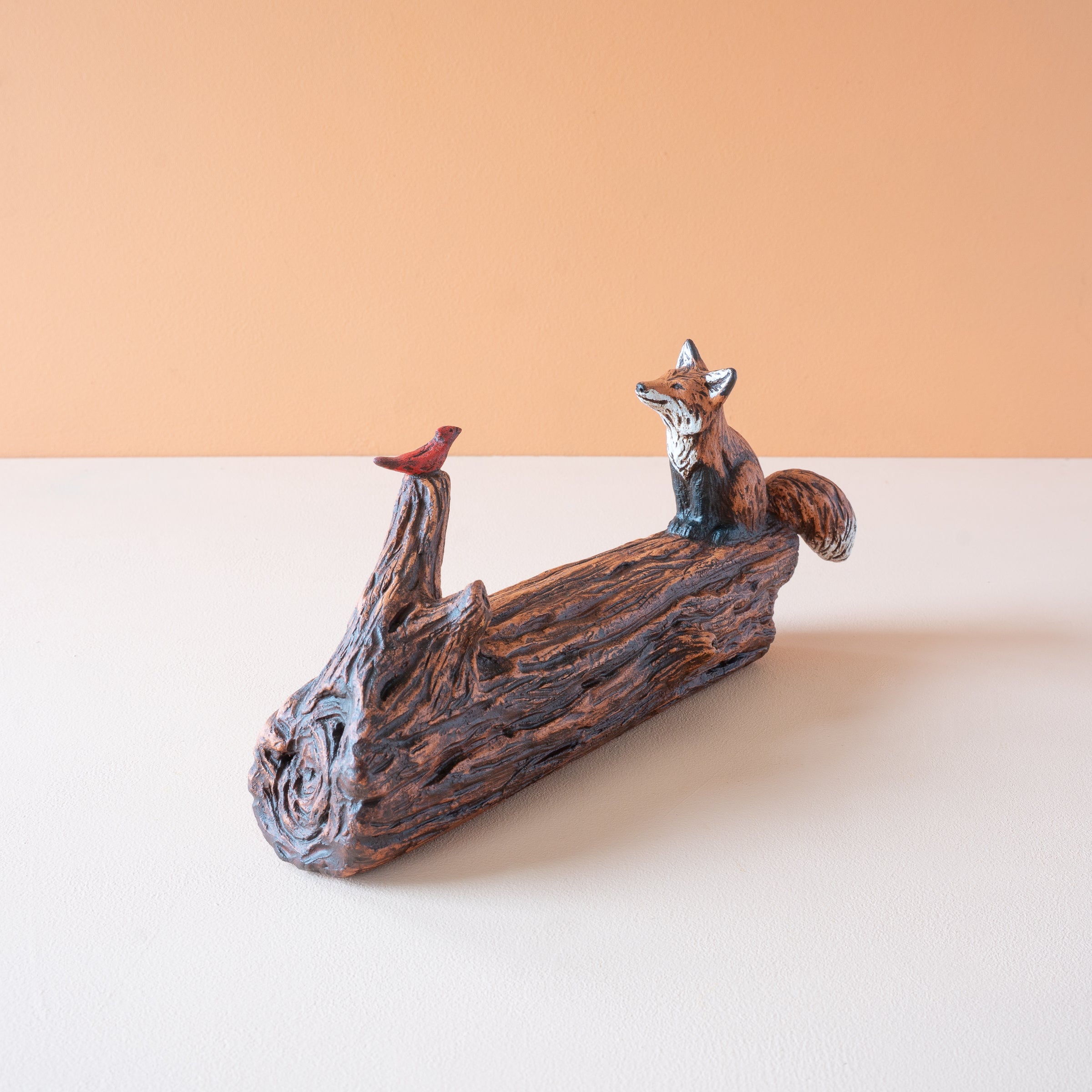 Sharkus | Fox & Cardinal Sculpture