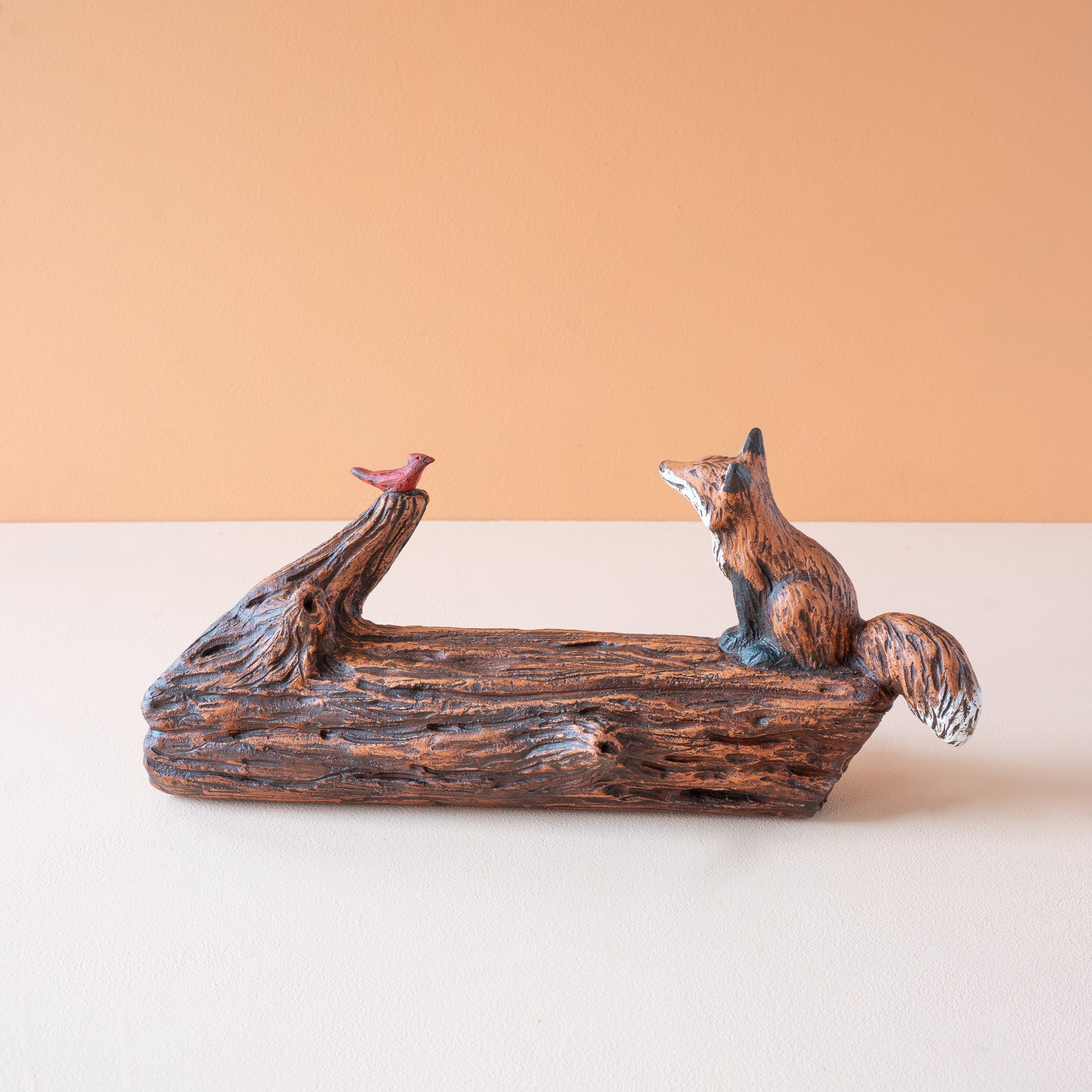 Sharkus | Fox & Cardinal Sculpture