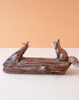 Sharkus | Fox & Cardinal Sculpture