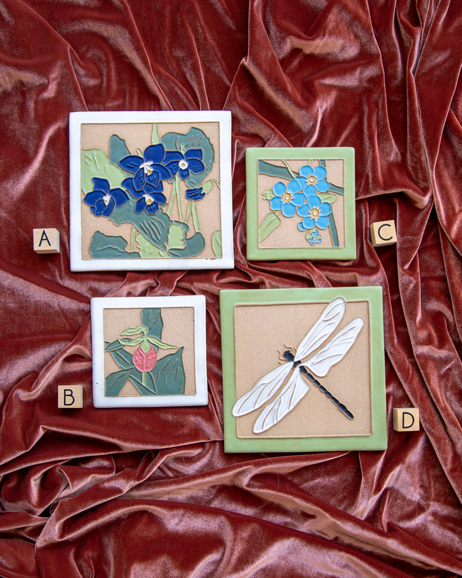 Earthen Craft Pottery | Nature Tiles