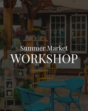 Summer Market Tile Glazing Workshop 6/29 | 10am - 11am