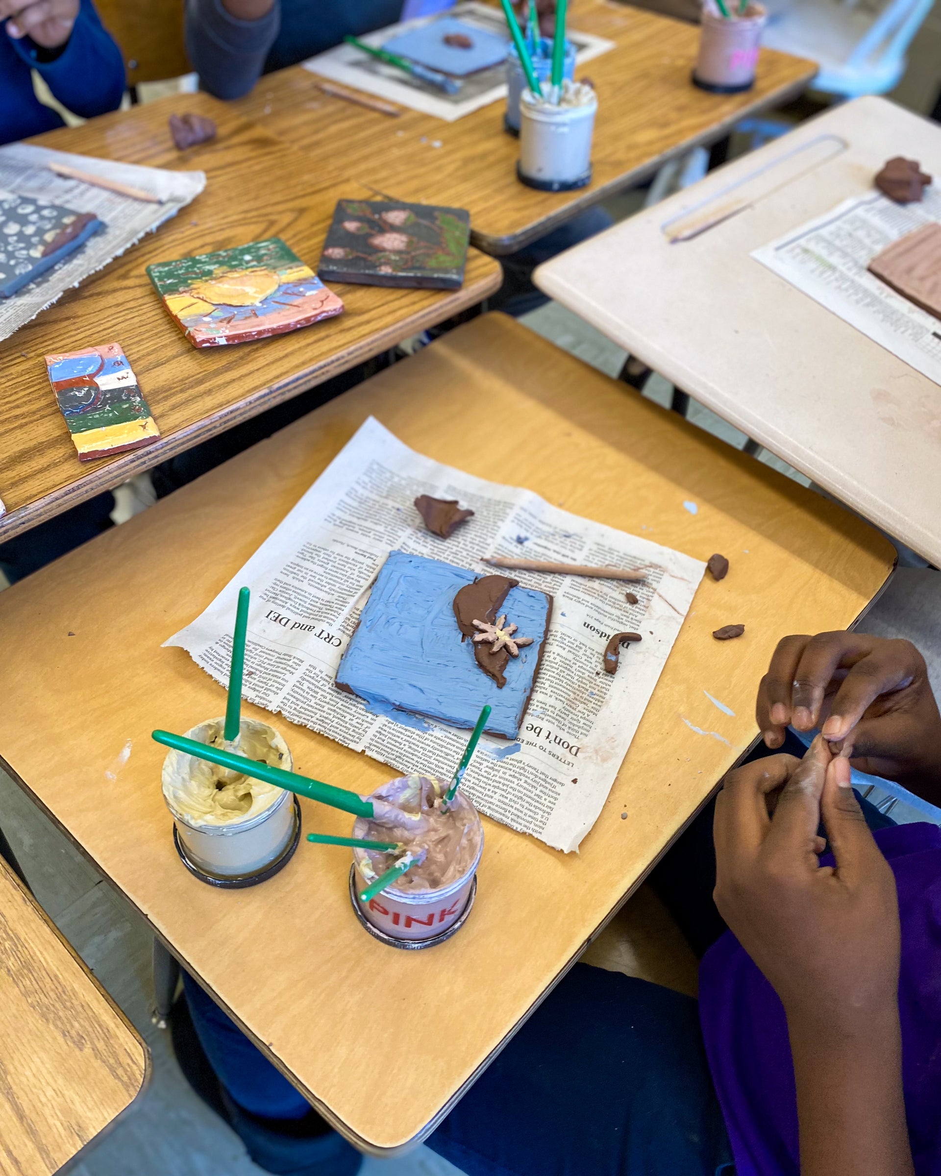 2026 Guardian/Child Tile Making Workshop - February 21st