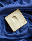 3x3 Geo Heart | Pewabic Blue