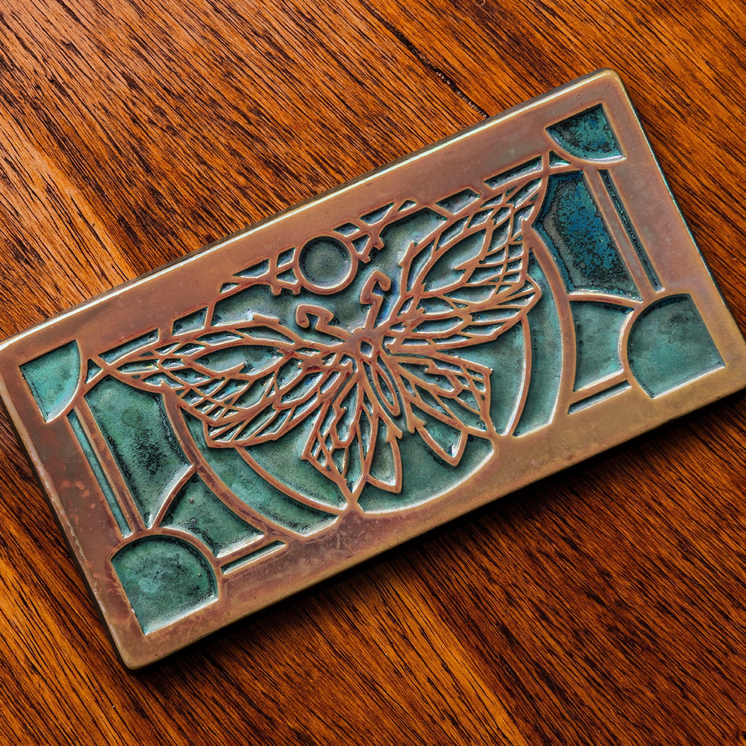 6x12 Butterfly Tile | Iridescent