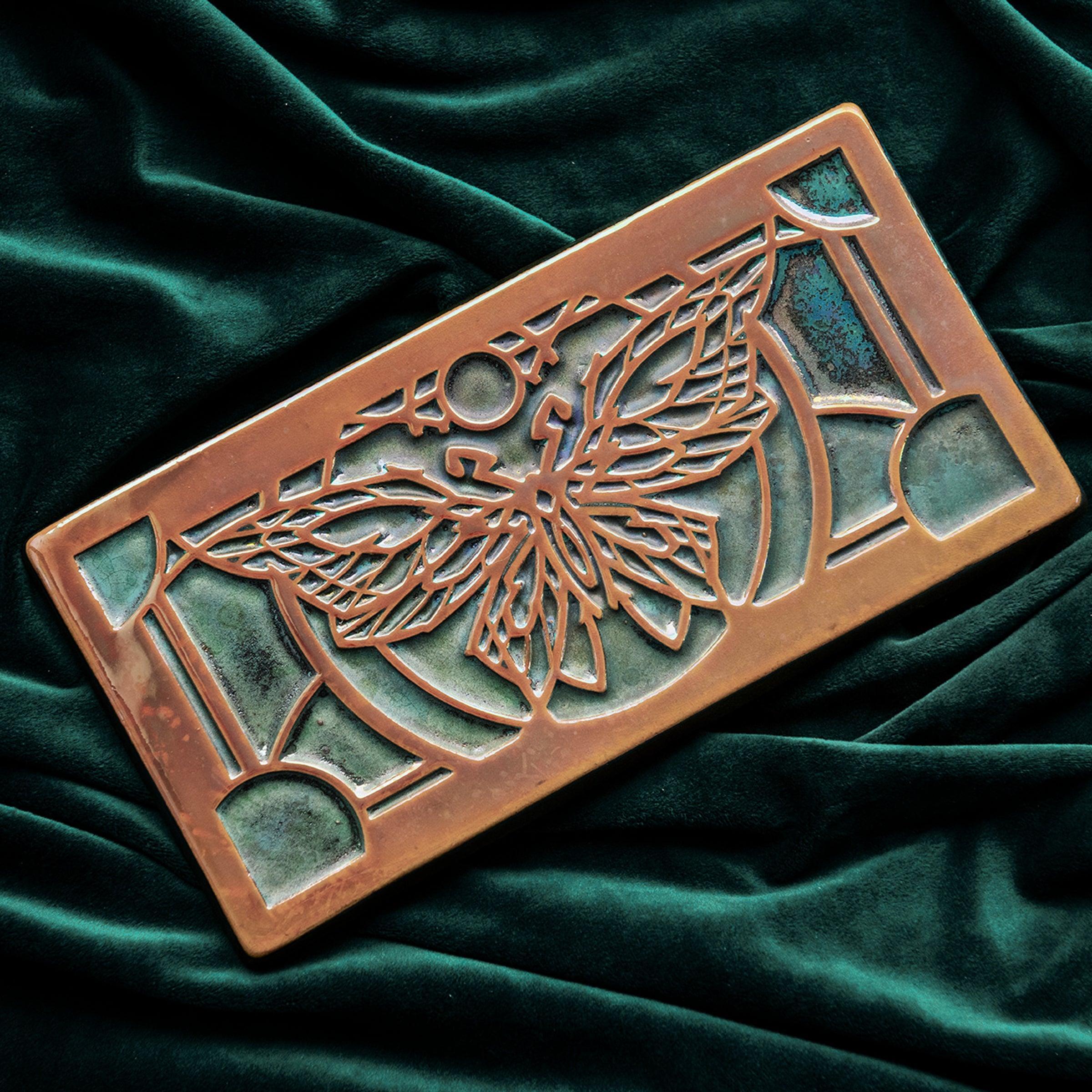 6x12 Butterfly Tile | Iridescent