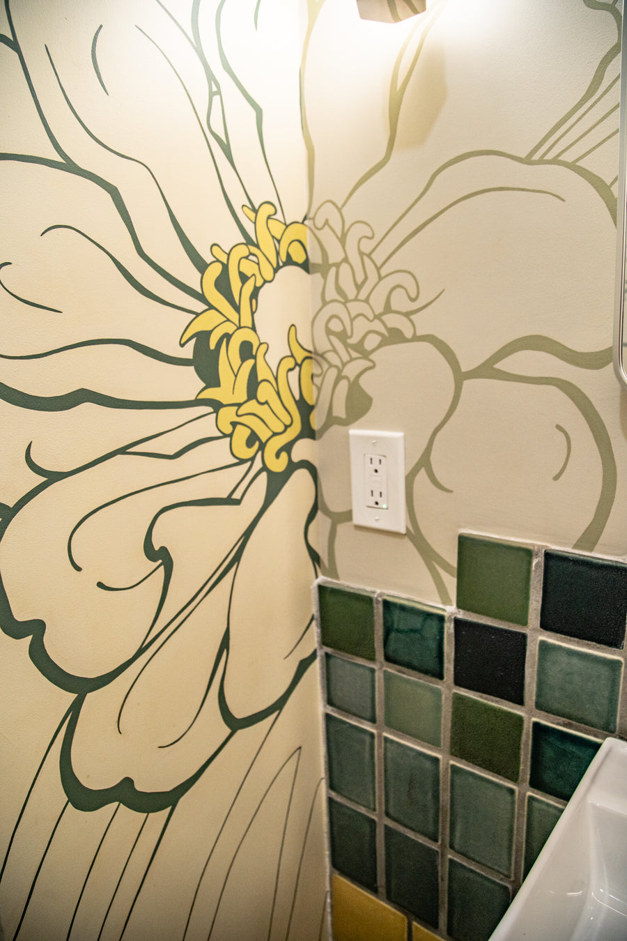 Waterfall Wall Bathroom