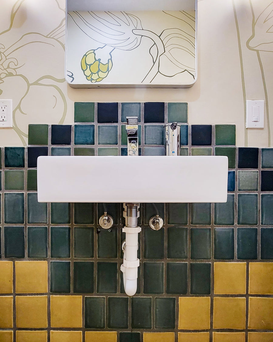 Waterfall Wall Bathroom