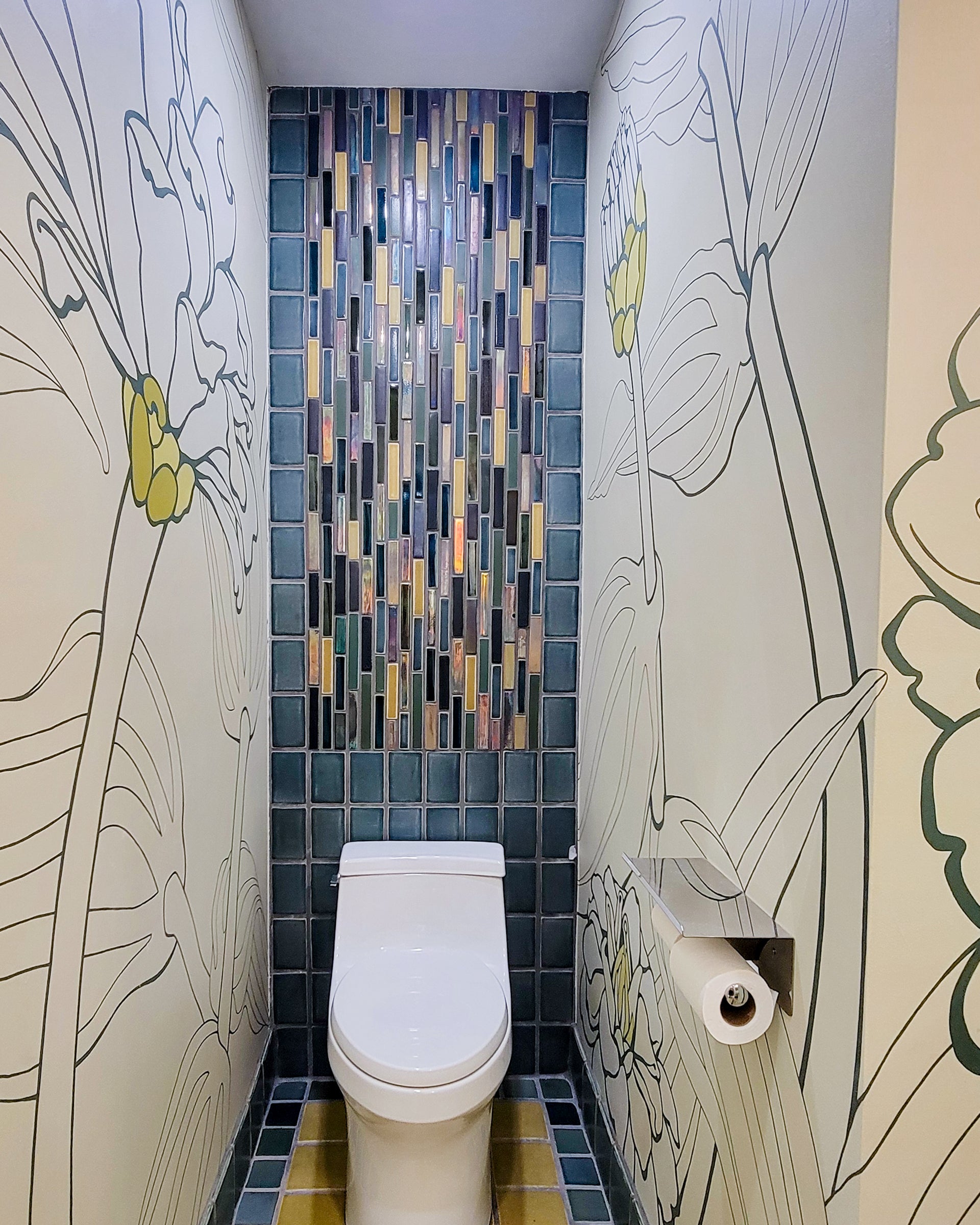 Waterfall Wall Bathroom