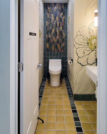 Waterfall Wall Bathroom