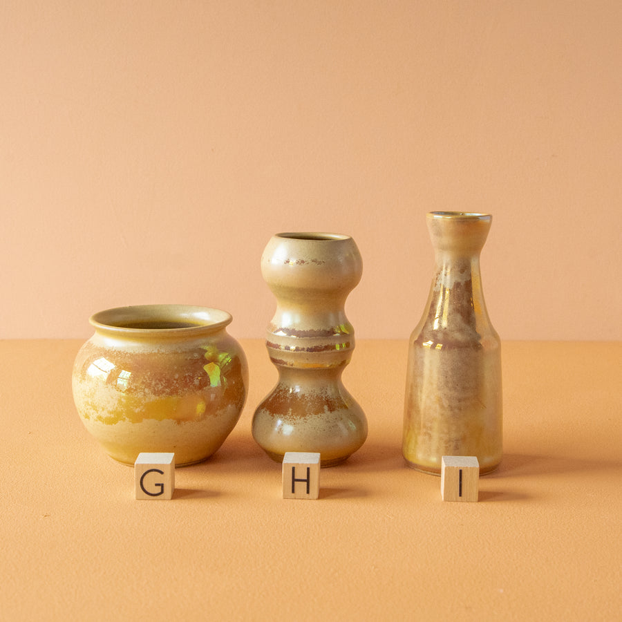 Sunstone Iridescent Petite Vase